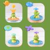 Automatic Spraying Crocodile Bath Toy LED Light & Rotating Shower Head Fun Bathtub Fountain Toy for Boys Girls