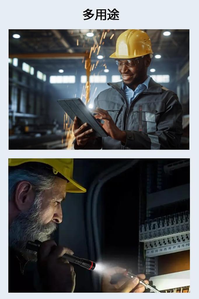 LED Maximum 200 Über 100m Reichweite Zoom 3 Beleuchtungsmodi Kompakt und für Outdoor-Aktivitäten wie Notfälle und Stromversorgung Benötigt AAA-Batterien Hohe Helligkeit