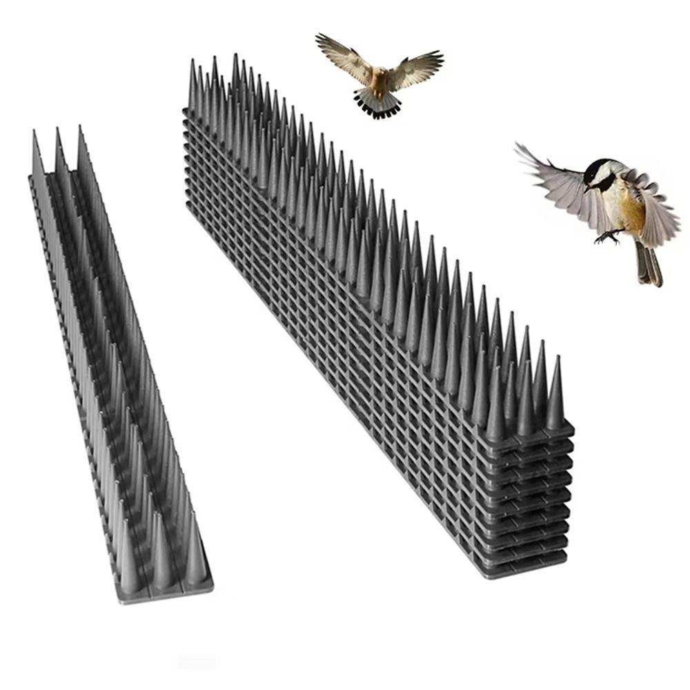 8/12pcs Long Lasting Bird Scarer Repeller Anti Climb Pigeon Deterrent Spikes  Animal Deterrent