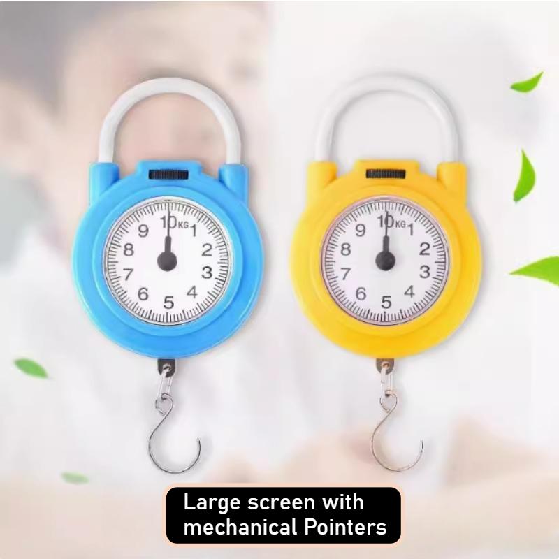 10kg Digital Kitchen Scale 0.1g Precision Stainless Steel Hook Portable Easy Clean Baking Cooking Travel Food Scale
