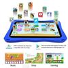2025 New Tablet for Kids 7 Inch Android 13 System 64GB WiFi Bluetooth Dual Camera Educational Software Installed with Proof Case