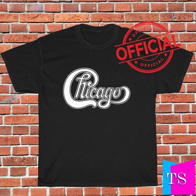 New T-Shirt Chicago Pop Rock Band Logo Black Unisex T-Shirt