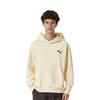 Puma Logo Buchstaben Print Lässiger Fleece Hoodie Herren Hoodies Mandel 631729-87