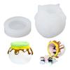 Silicone Jar Molds with Lids for DIY Storage Box, Candy Container Decors Crafts