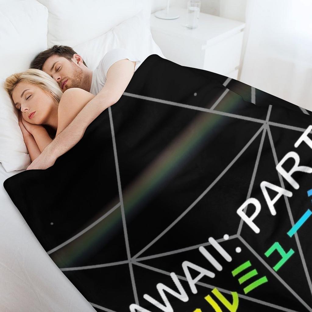 Hawaii: Part ii Throw Blanket Comforter halloween sofa bed manga Blankets