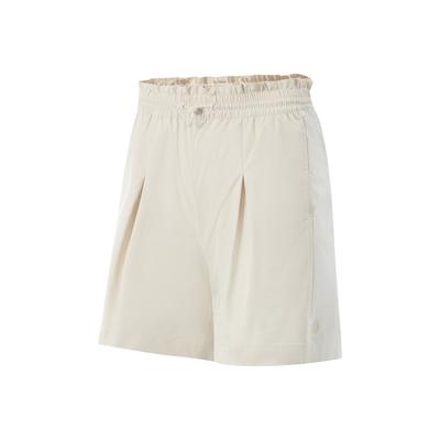 Li Ning Fitness Serie Lockere Logo-Naht Sportliche Freizeitshorts Damen-Shorts AKSV514-2