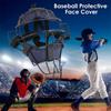 Softbalová helma pro catchery Lehká Měkce polstrovaná Baseballová helma Nastavitelná Baseballová Motocyklová helma Baseballové příslušenství
