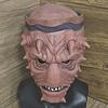 Alien Pirate Mask With Headband Movie Cosplay Realistic Character Head Cover Fierce Textured Halloween Mask Costume Party Prop
