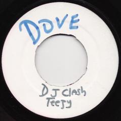 

7inch Record TEEZY DJ Clash NONE Dove 1984 UK Reggae Ska Dub Used