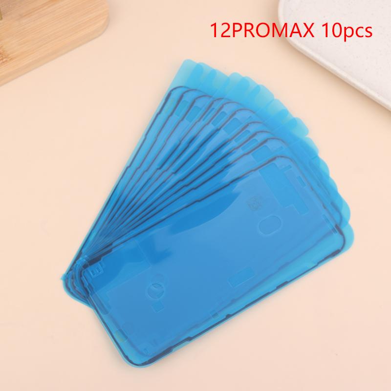 10Pcs Waterproof Adhesive Battery Sticker Kits For Phone Xr Xs 11 12 13 14 15 Mini Pro Max Screen Frame Bezel Seal Tape Glue