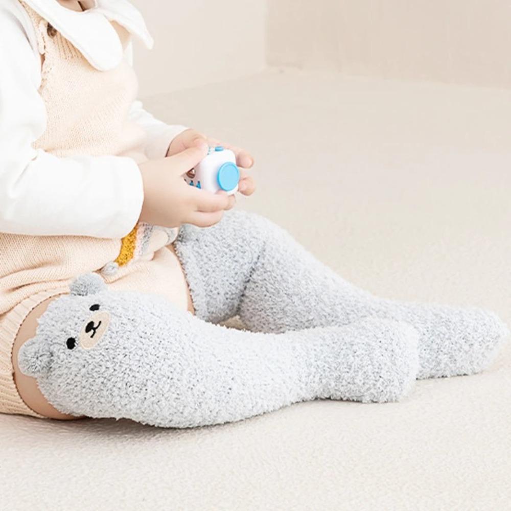 Coral Velvet Infants Stocking Thickened Plush Socks High Quality Baby Socks  for  0-5year Kids