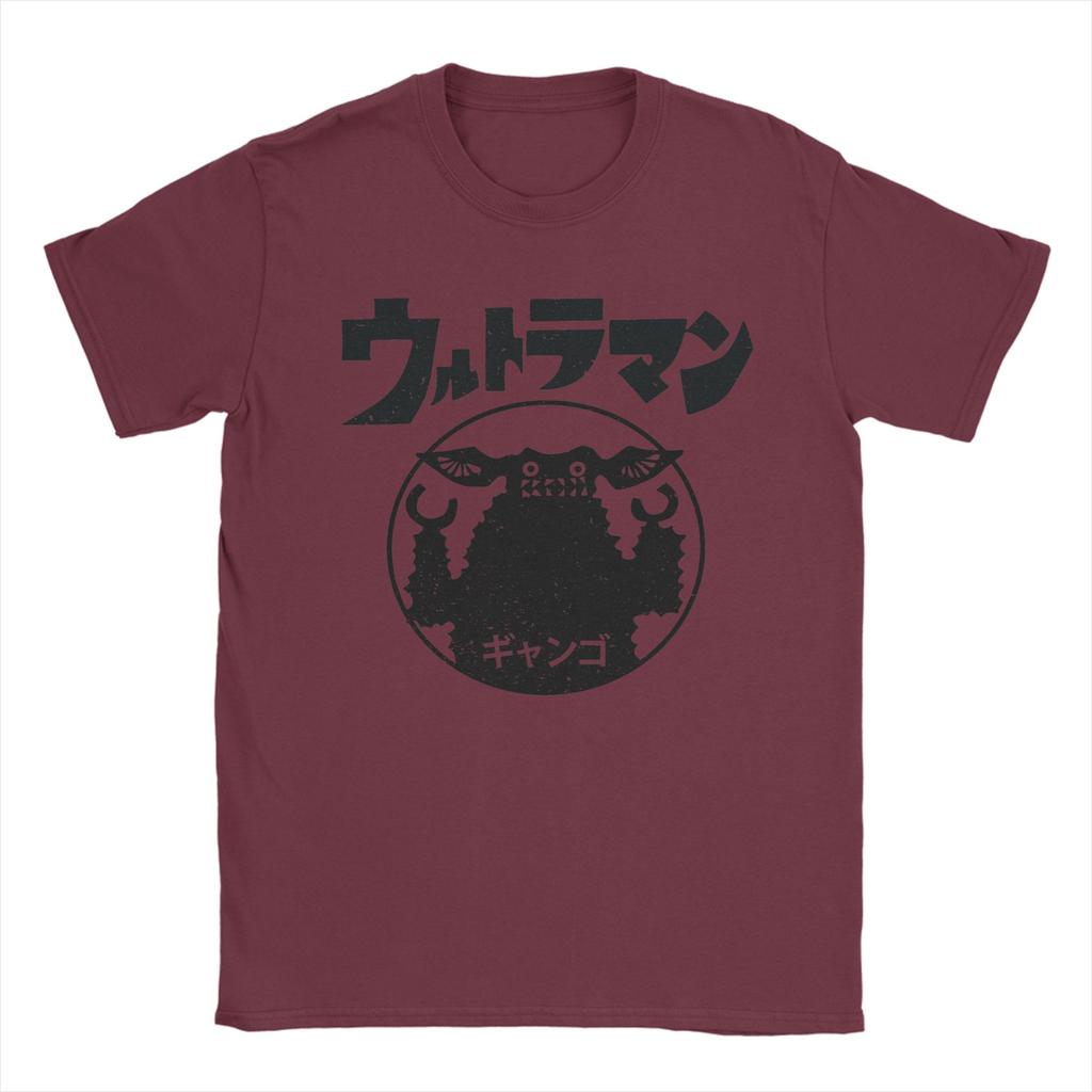 Gango Kaiju Uultraunisex T Shirt Unisexs 100 Cotton Awesome Tshirts Crew Neck Tee Shirt Short Sleeve Clothes Party