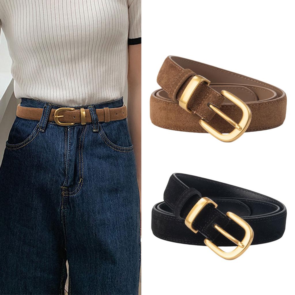 Casual Waist Belt Punk Chain for Cowboy Cowgirl Buckle Retro Vintage Buckle Waist Chain Waistband Trend Belt