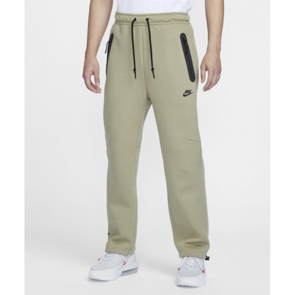

Nike Tech Fleece Open HeM Pants M Neutral Olive Black Hj6534 276 M