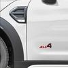 ALL 4 Metal Logo Emblem Auto Sticker ALL4 Badge for Mini COOPER JCW R60 R61 F60 Cooper S Countryman Paceman Car Accessories