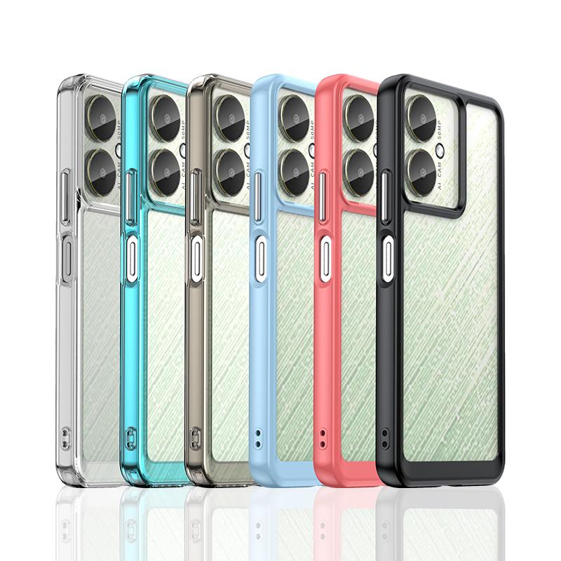 Colorful Protective Case For Redmi 13C 5G/13R 5G/Poco M6 Shockproof Back Cover