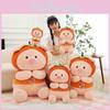 Pig Persimmon Good Cartoon Realistic Plush Toy Animal Doll Soothing Sleep Gift
