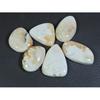 06Pcs Natural Scolecite Mix Cabochon Loose Gemstone Lot 197Cts. A-766