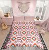Homewish Tribal Aztec Duvet Cover Set,Bohemian Theme Bedding Set for Teens,exotic Style Decor
