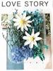 Trockenblumen DIY Blumenmaterialien Ewige Blume Handwerk Hochzeitsfeier Dekoration Blumenkurs Künstliches Materialpaket
