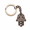 28mm Schlüsselanhänger Hamsa Hand Auge des Horus Hochzeitsschmuck Zubehör QY025