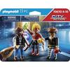 PLAYMOBIL - 70670 - Police Equipe De Bandits - Matériaux Mixtes - Enfant - Multicolore - Mixte - 4 Ans