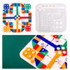 Flying Chess Silicone Mould Chess Pieces Epoxy Casting Mold for DIY Personalized Gifts Family Board Games DIY Craft Tool