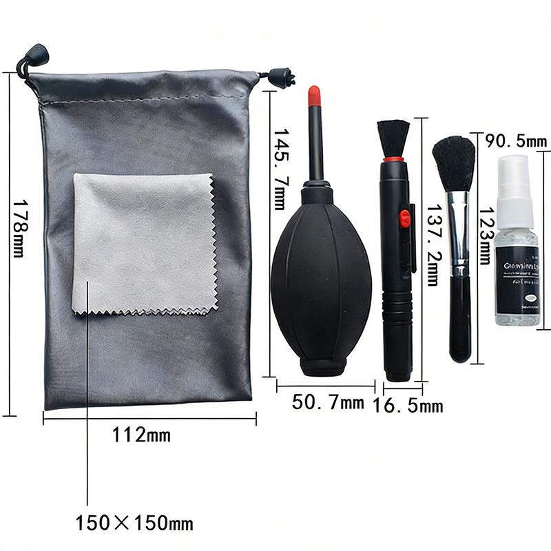 6 In 1 Camera Cleaning Kit Professional Dslr Lens Cleaning Tool For Sensor Lens