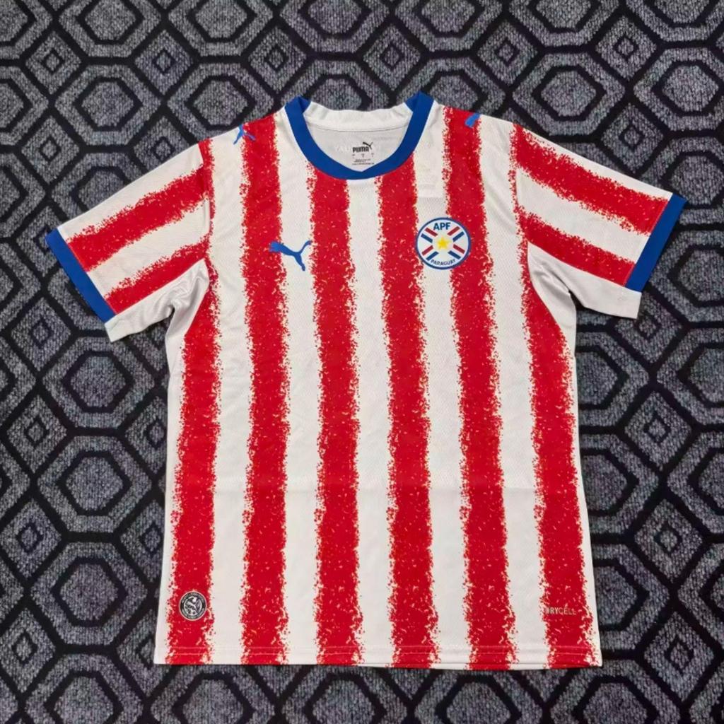 Paraguay Wereldbeker Shirt Voetbal kleding Fans versie