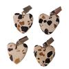 4 Pcs Table Cloth Clips for Outside Table Tablecloth Weights Clips Marble Heart Shape Heavy Duty Tablecloth Pendant