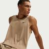 Nike Tank Tops Men's Apricot Tea Brown/Cool Gray/Black/Black Crew Neck
