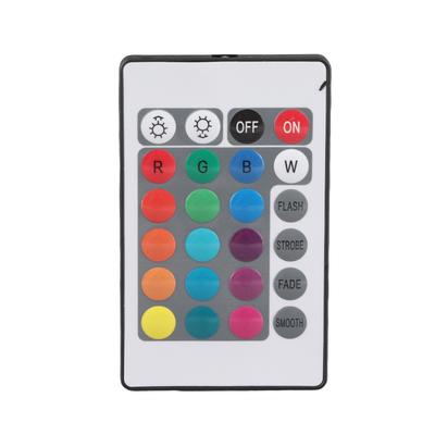 5W LEDs Recessed Lighting Downlight with IR Remote Control 16 Color & 4 Flashing Modes Dimmable RGBW Color Changing