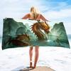 Magical Creature Beach Towels Fast Dry Superfine Fiber Beach Towel for Pool Cruise Beach Honeymoon Fitness Exercise or Training