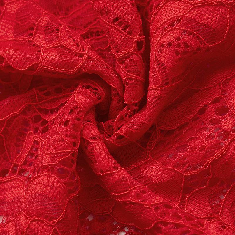 2025 Spring Mesh Lace High Neck Long Sleeve Women's Slim Fit Evening Gown