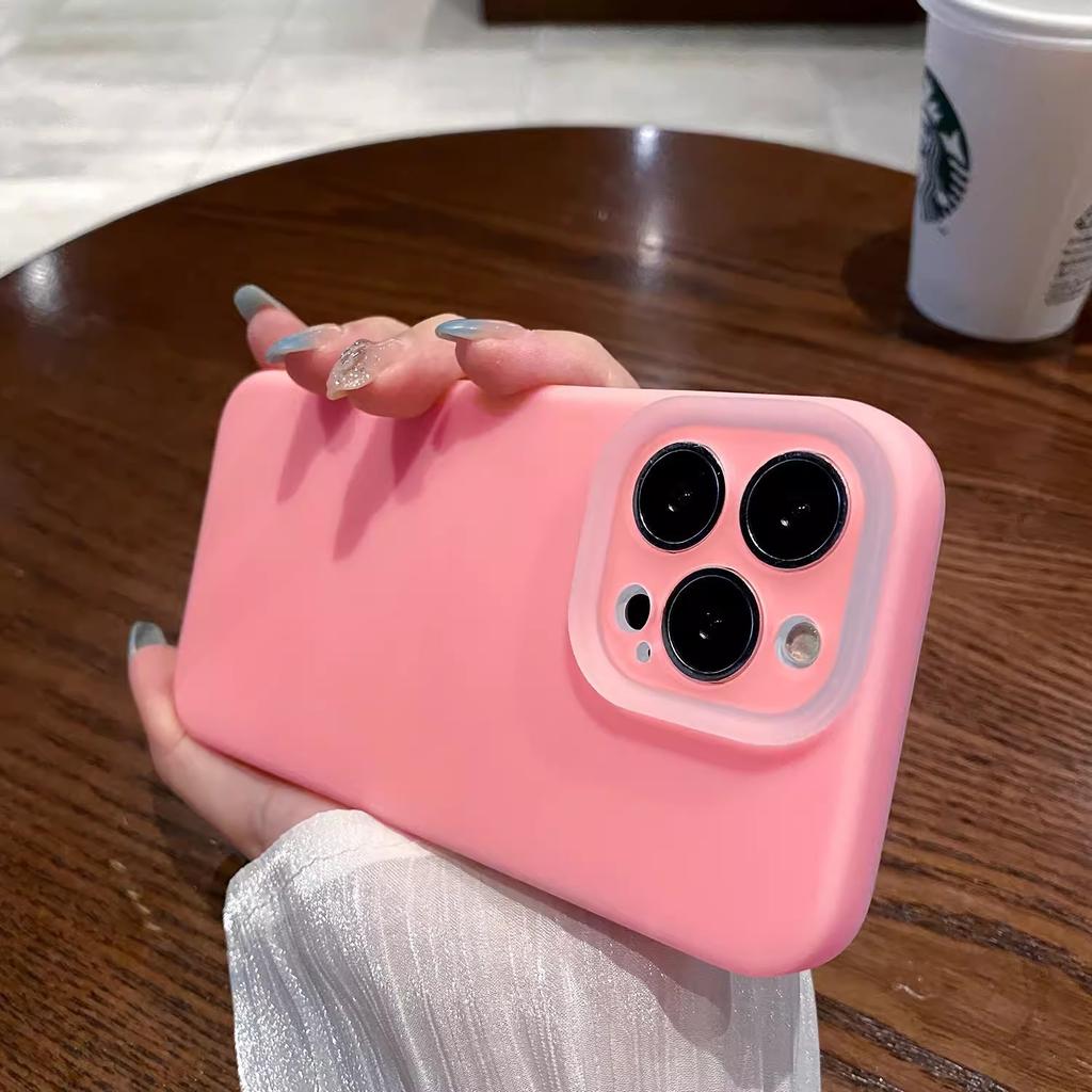 Jelly liquid silicone mobile phone case is suitable for Apple 15 soft iPhone14promax all-inclusive anti-drop protective case 13.