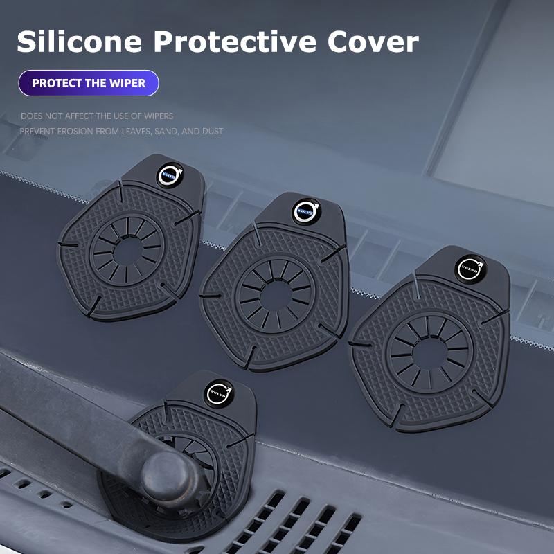 AAKC1 Car Wiper Bottom Silicone Protective Cover Dust Cover For Volvo Xc60 XC40 EX40 Xc90 S60 S90 EX30 V40 V60 V50 V90 S80 C40 V70 C30