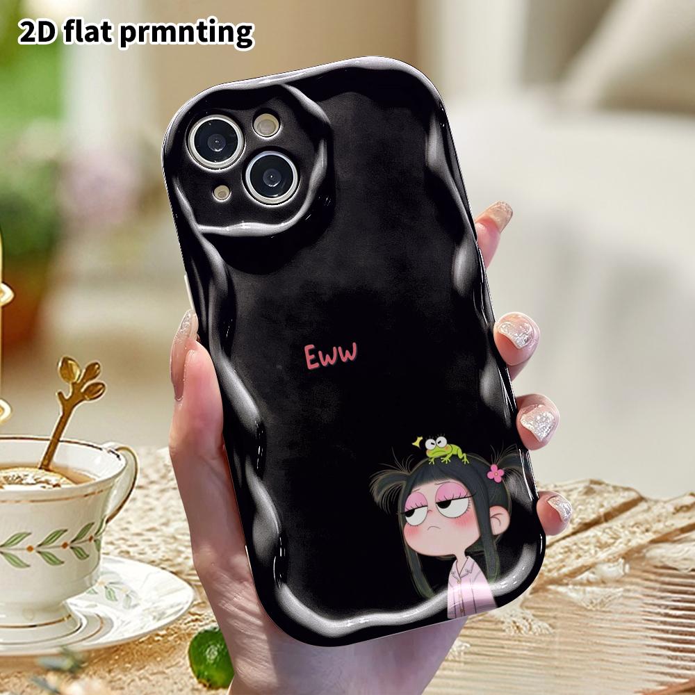 Phone Case: 2D flat, suitable for iPhone 18, 17, 16, 15, 14, 13, 12Pro protective case, cartoon illustration, perfect Christmas and Halloween holiday