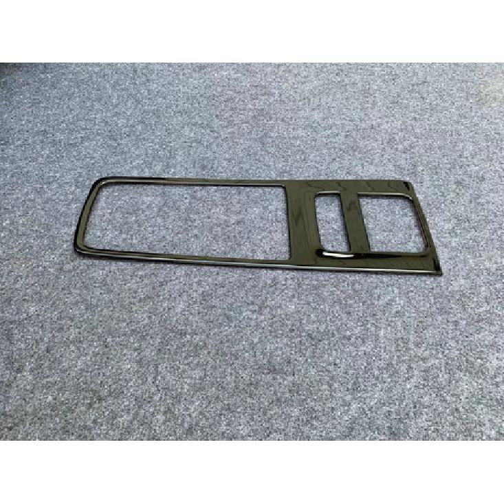 Interior Gear Shift Panel Cover Black Frame For -2024 Toyota Harrier Venza