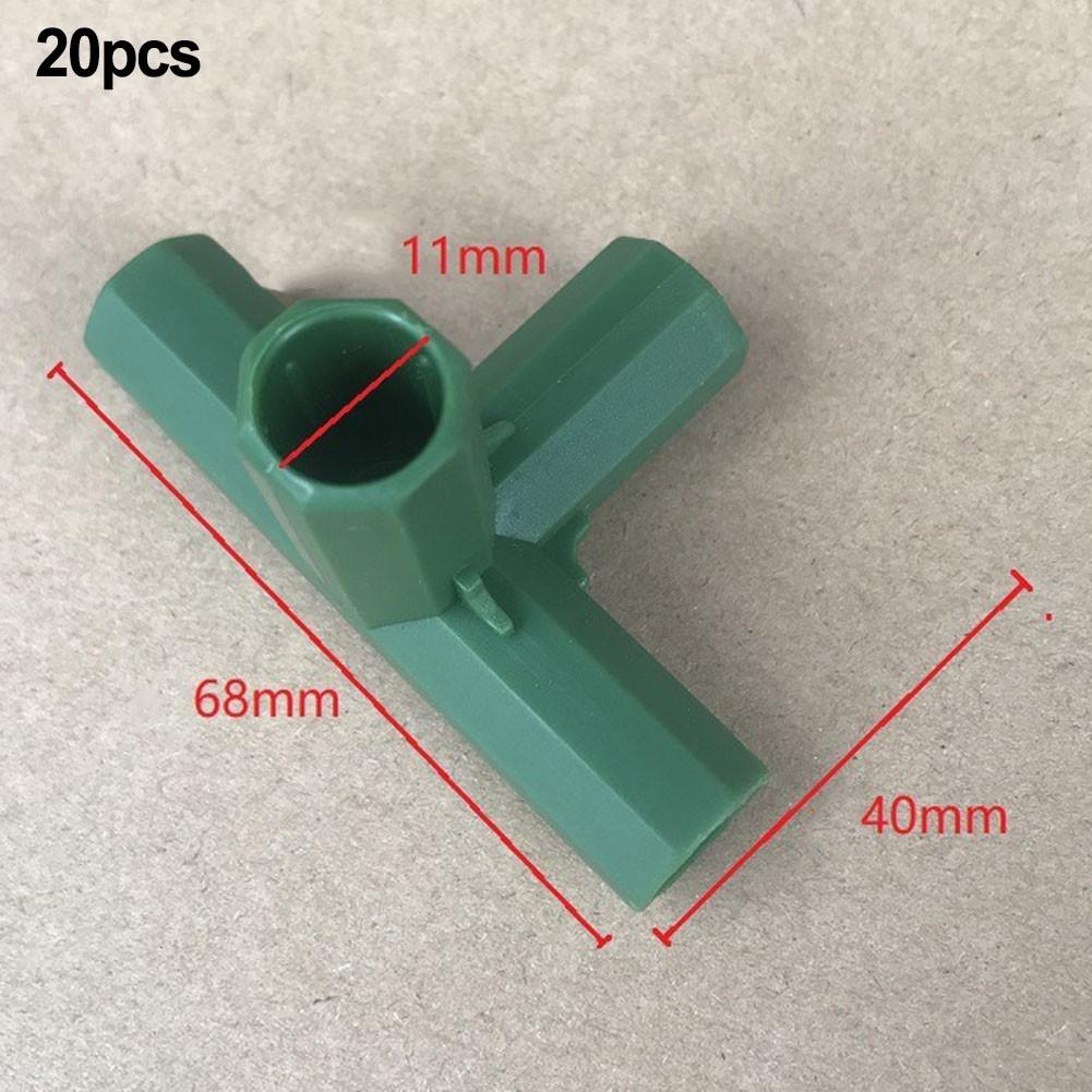 Koblinger for drivhuskonstruksjoner 11mm Kraftige hagebeslag