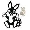Metal Die Cuts Rabbit Embossing Stencil Cutting Dies for Card Making Scrapbooking Paper Craft DIY Template Handmade