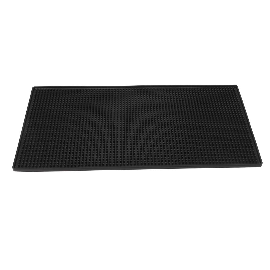 PVC Bar Mat PVC Bar Service Mat Rectangle Service Spill Cup Pad Glass Whiskey Coffee Wine Tea Beer