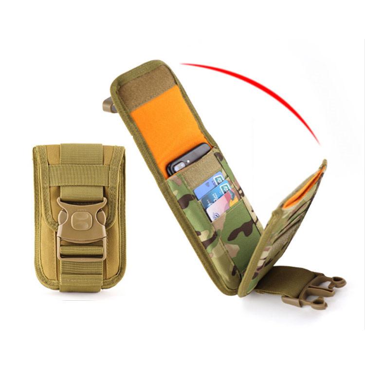 AYPPRO Most Popular Outdoor Tactical Waist Solid Sports Bag Phone Pouch Wallet Molle Pouch Mobile Phone Bag