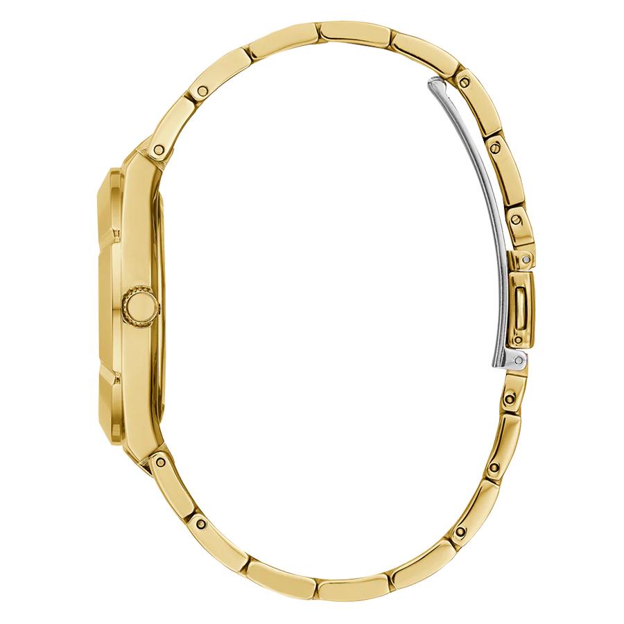 Guess Goldfarbenes Edelstahlarmband Damen Quarz Uhr - GW0114L2