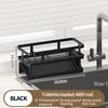 No-Drill Sponge & Brush Holder Rack for Kitchen Sink