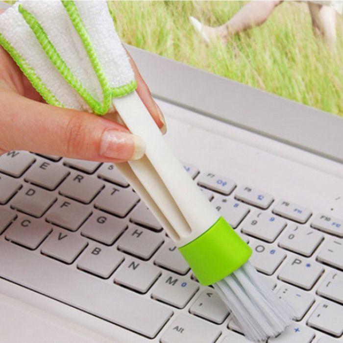 Multifunctional Double-headed Cleaning Brush for Blinds, Car Air Conditioner, Duster