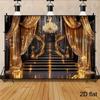 High-end Palace Style Crystal Chandelier Background Suitable for Sofa Bedside Background Photo Studio Photography Birthday Party