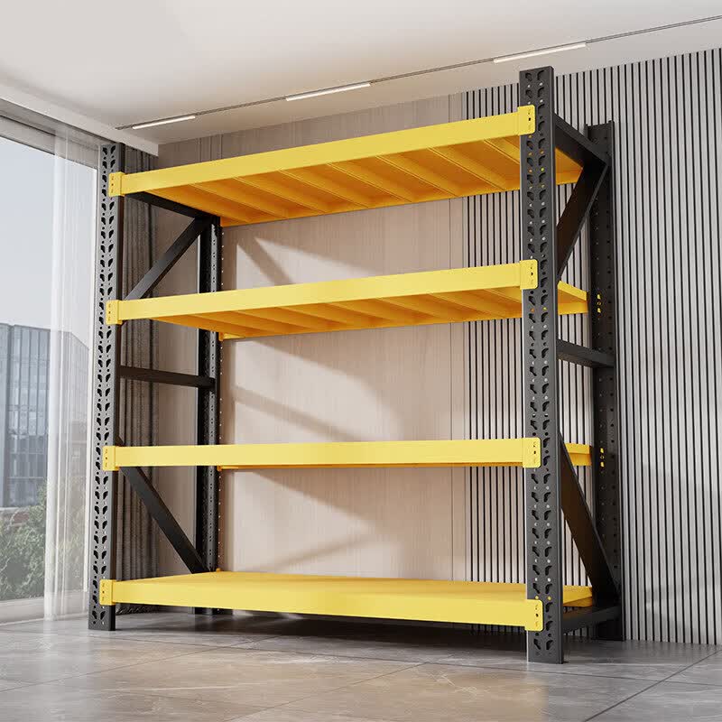 Heavy-Duty 4-Tier Metal Storage Shelf