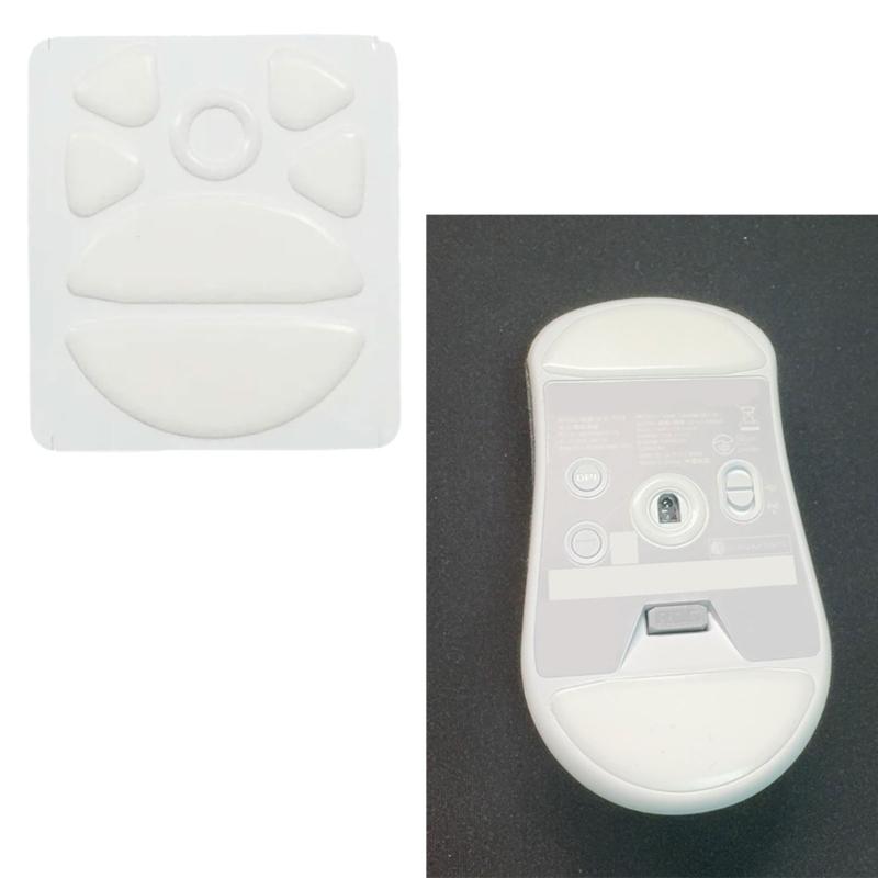 Esports Game Mouse Skates ICE Version Mouse Glides Feet For ROG Harpe Mini Mouse Stickers White