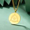 Therian Symbol Necklace Norse Wolf Claw Stainless Steel Jewelry for Men Vintage Animal and Nature Pendant