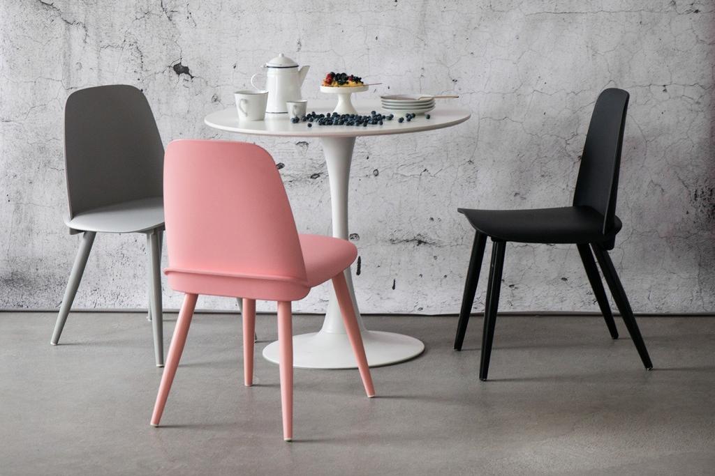 ROUND WHITE TABLE Skinny for the Dining Room MODERN